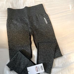 Gymshark seamless black leggings- size small